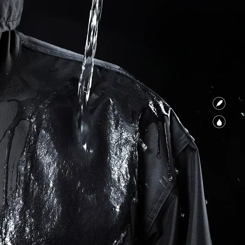 Capa de chuva para ciclismo e motociclismo, feminina/masculina impermeável.