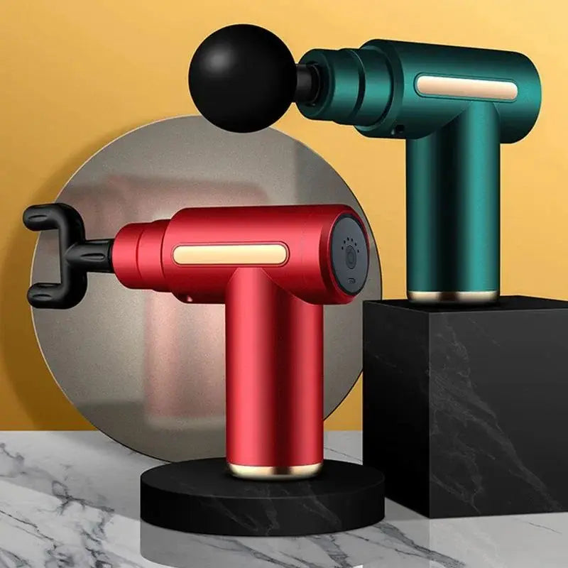 Pistola de massagem, massageador corporal, relaxamento muscular!.